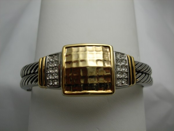 Two Tone Bengal Fashion Bracelet